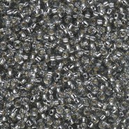 Miyuki seed beads 11/0 - Silver lined light grey 11-21L